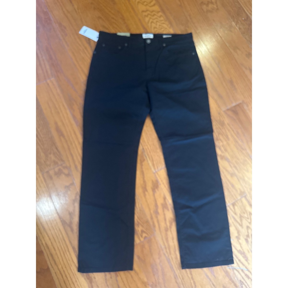 Goodfellow & Co Mens Straight Fit Stretch Pants Black 36x32 NWT